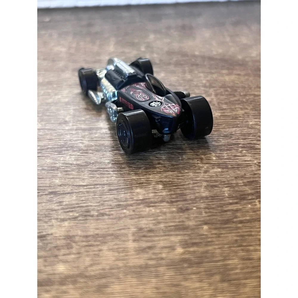 Hot Wheels Acceleracers‎ Rat-Ified Black W Red Loose Die Cast Fantasy Cars EUC